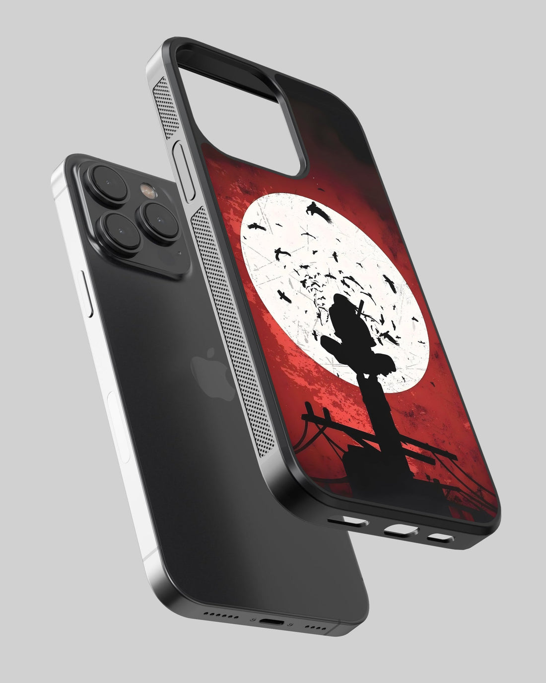 Naruto Mobile Cover (Crow Itachi)