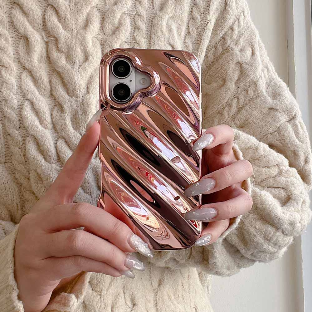 Metallic Silk Look