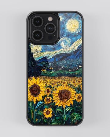 Girls Aesthetic Mobile Cover (The Flower Night)