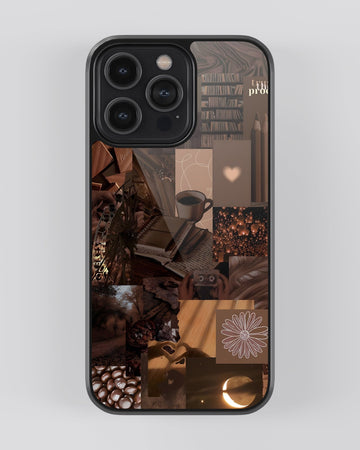 Girls Aesthetic Mobile Cover (The Brown Originals)