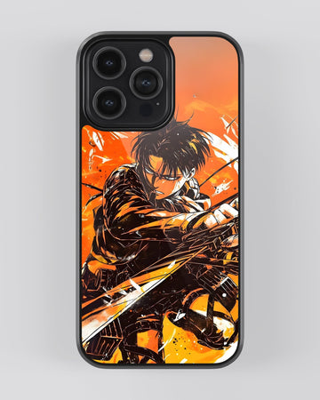 Attack On Titan Mobile Cover (Captain Levi)