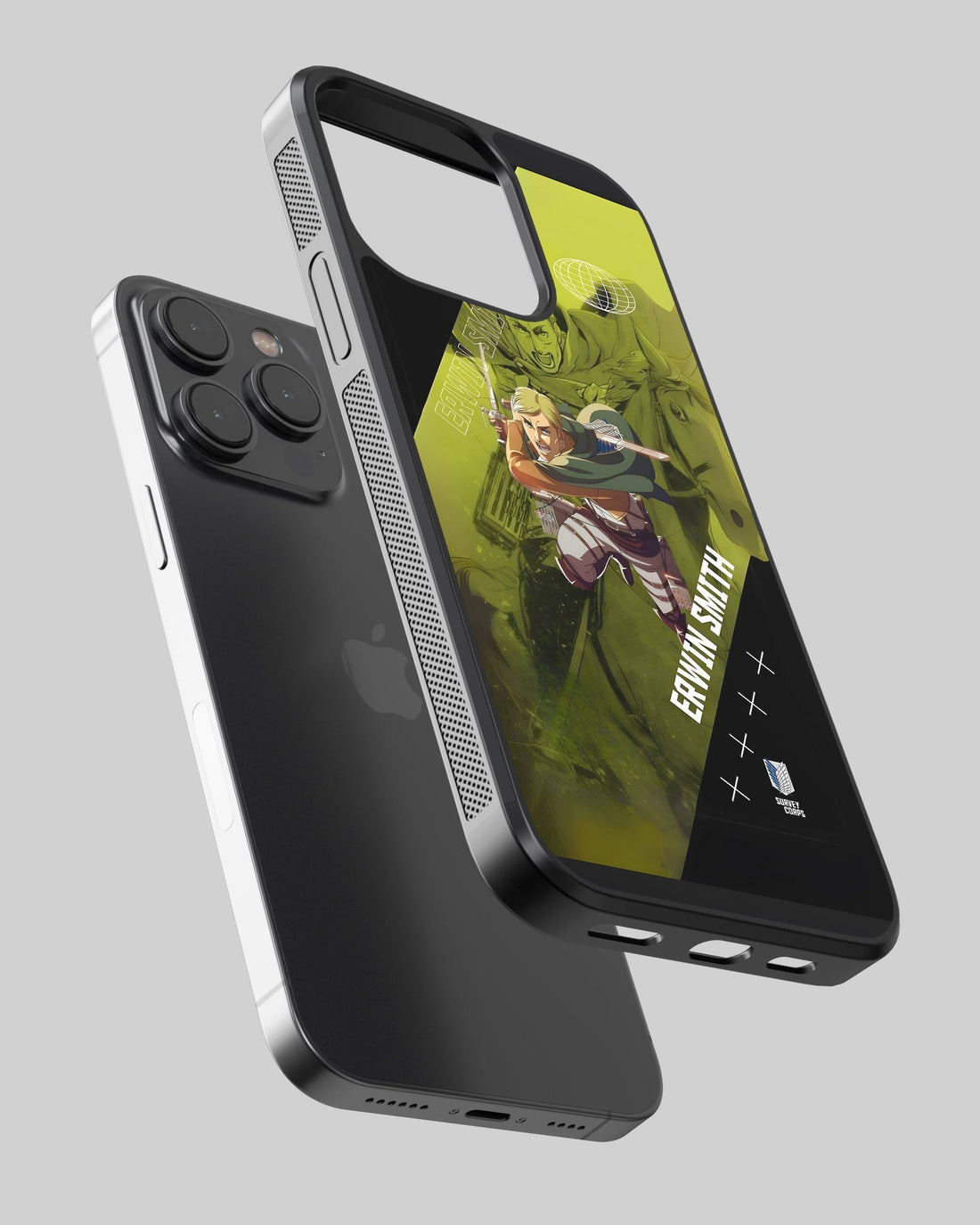 Attack On Titan Mobile Cover (Commander Erwin)