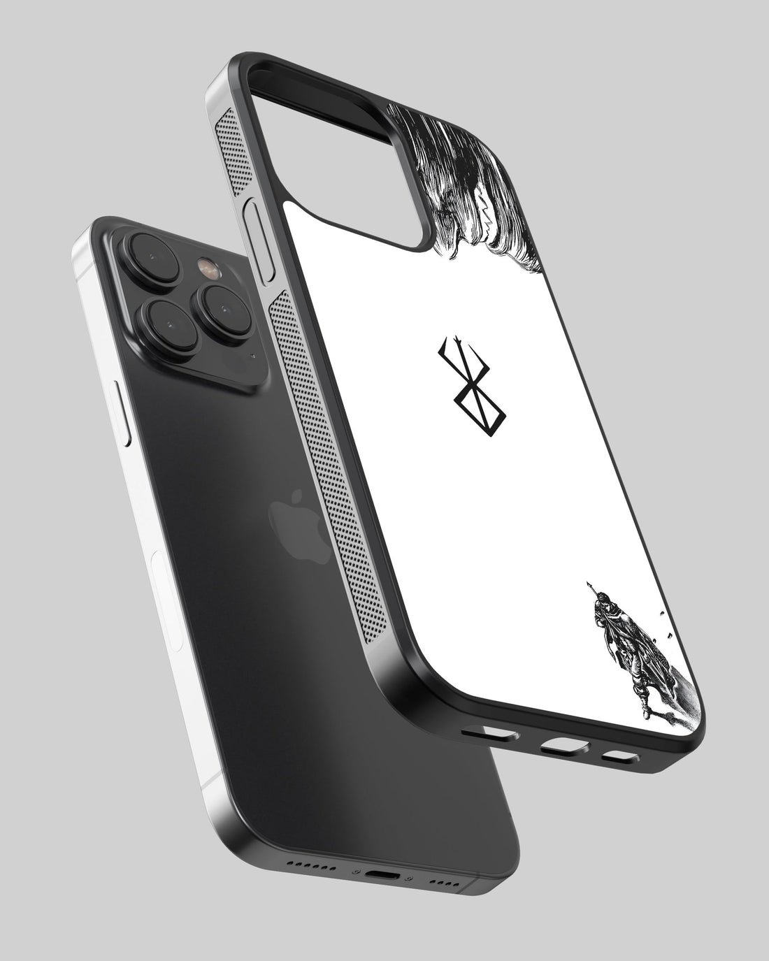 Berserk Mobile Cover (Berserk Symbol White)