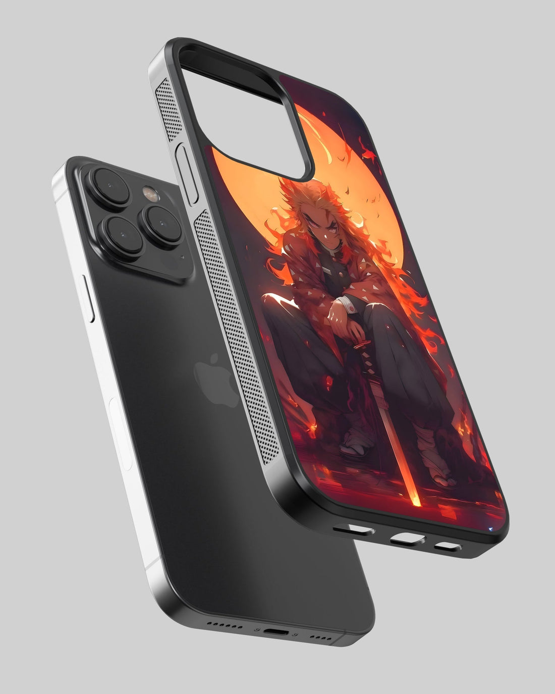 Demon Slayer Mobile Cover (Fire Hashira Rengoku)