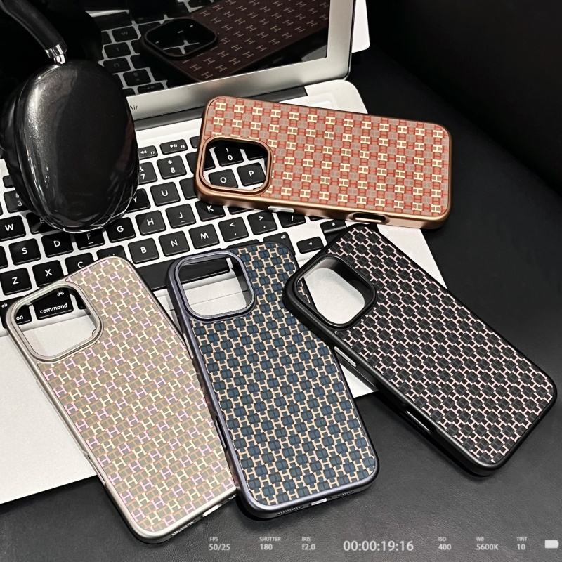 Luxury Matte Magnetic Mobile Phone Case for iPhone 13 14 15 16 Pro Max Wireless Charging Ultra Thin Hard PC Protective Cover