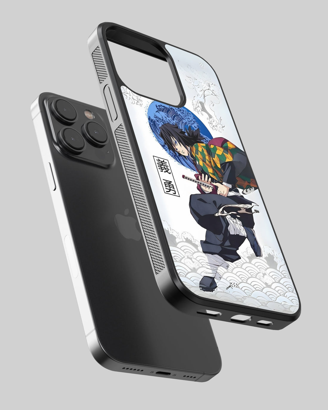 Demon Slayer Mobile Cover (Giyu Tomioka)