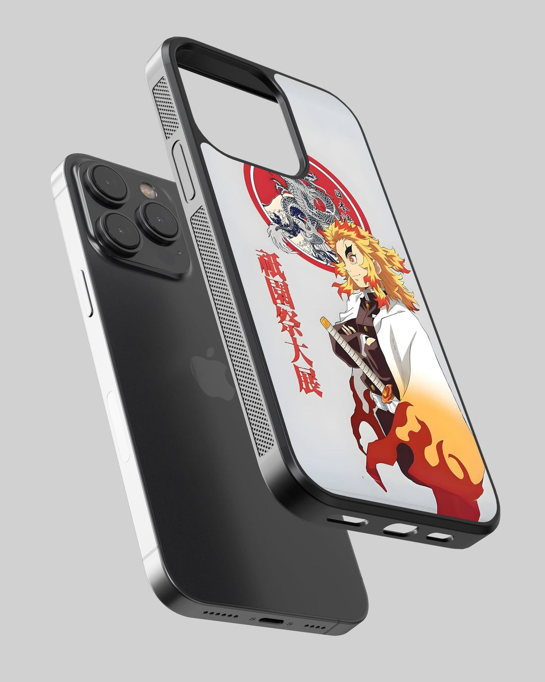 Demon Slayer Mobile Cover (Rengoku)