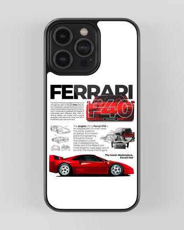 Sports Car Mobile Cover (Ferrrari F40)