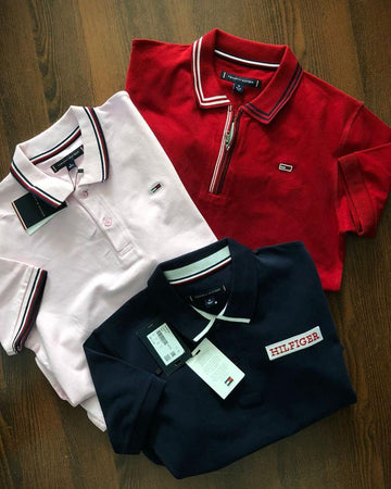 Men Imported Solid Colours Polo T-shirts (Pack of 3) !!