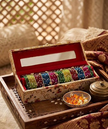 DIAMOND KASHMIRI BANGLES GIFT BOX