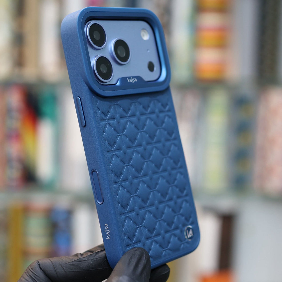 Kajsa Briquette Collection Diamond Pattern Back Case