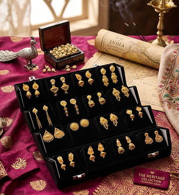 GOLDEN JHUMKA GIFT BOX