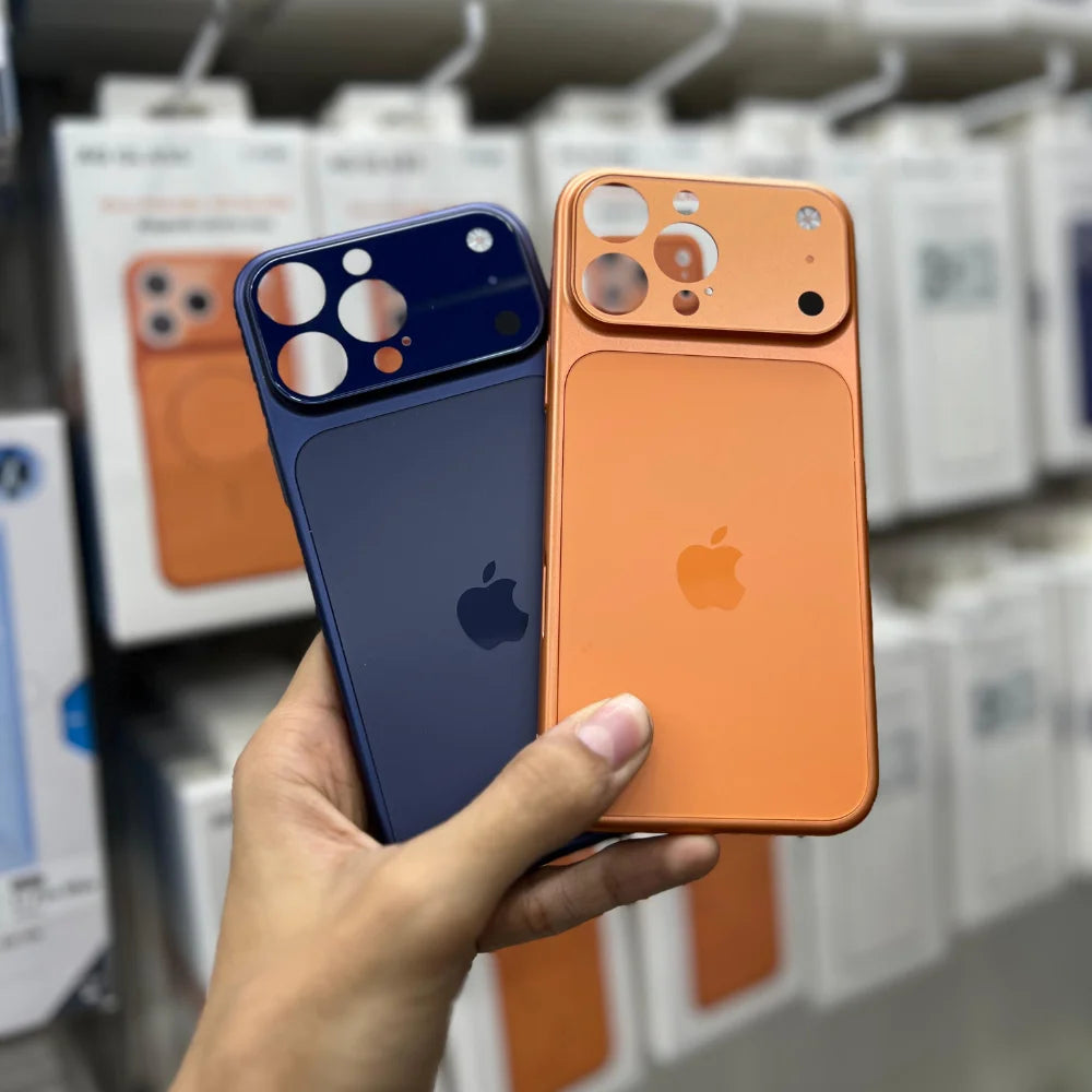 Premium iPhone 13–16 to 17 Pro Max Converter Glass Case – Transforms Your Phone into the Latest 17 Pro Max Style
