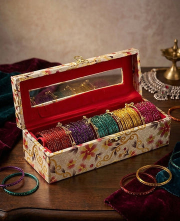 RAINDROP KASHMIRI BANGLES GIFT BOX