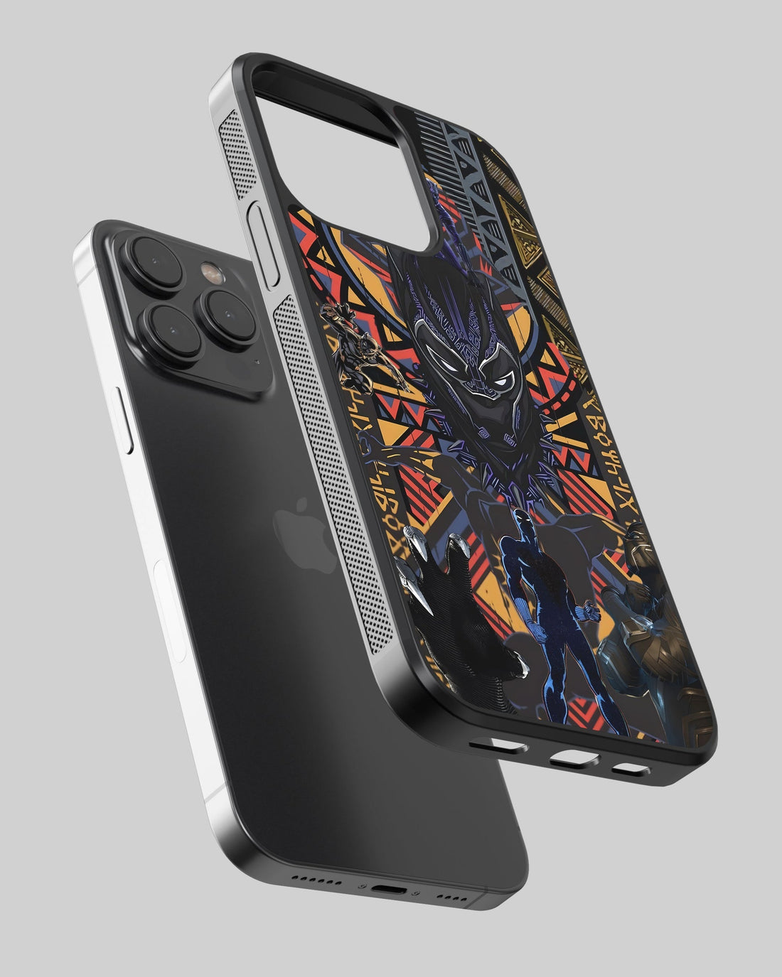 Marvel Mobile Cover (Black Panther)